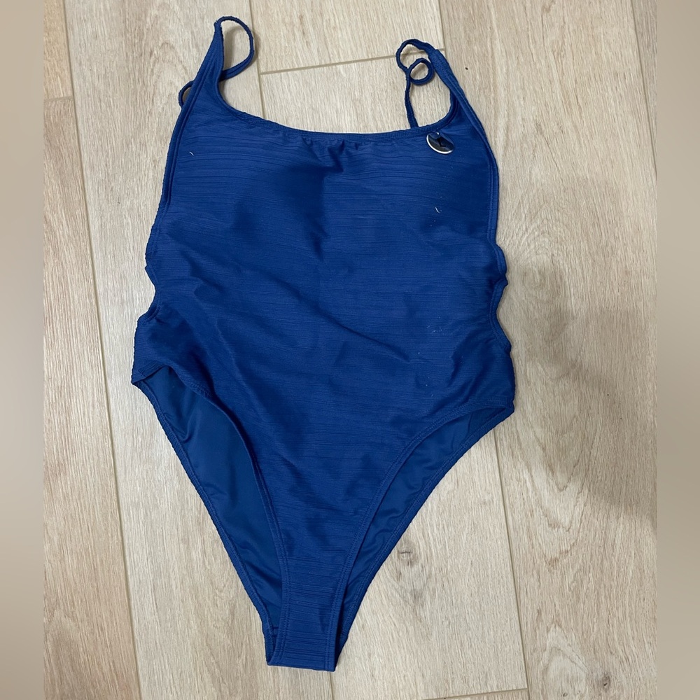 Forever 21 Navy One Piece Swimsuit